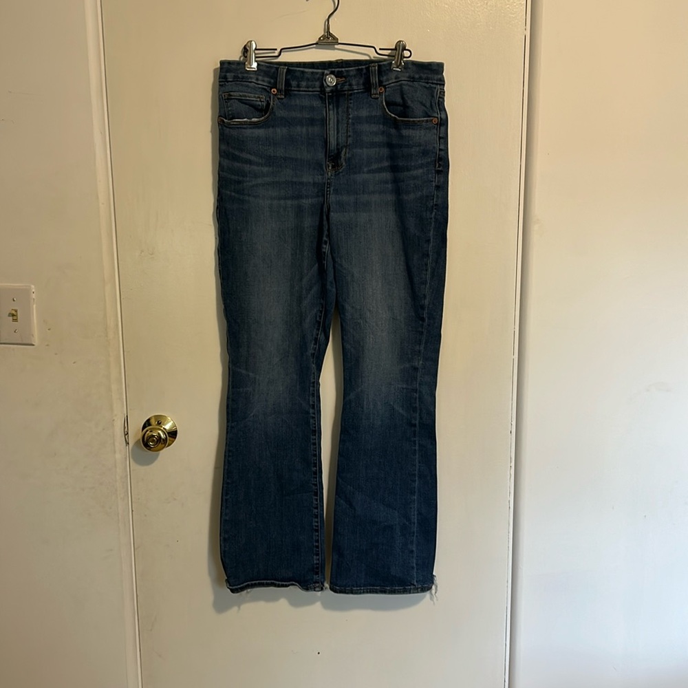 American Eagle curvy skinny kick jeans